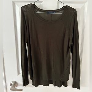 Zara Olive Green Sweater - Medium